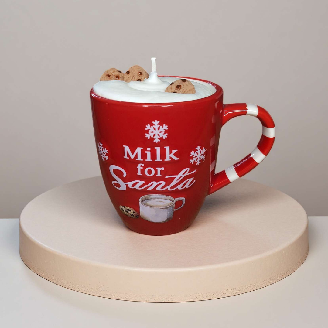 Milk for Santa Kerze