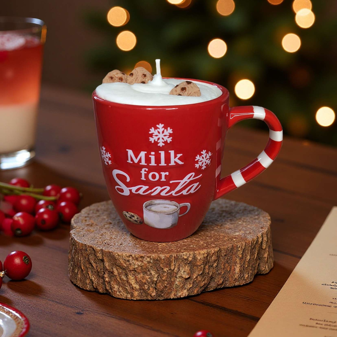 Milk for Santa Kerze