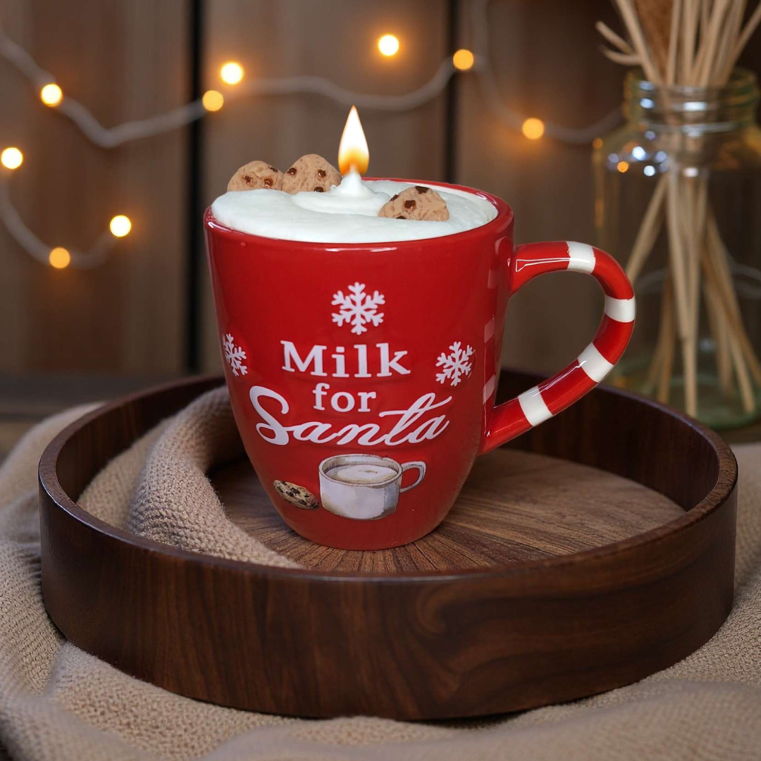 Milk for Santa Kerze