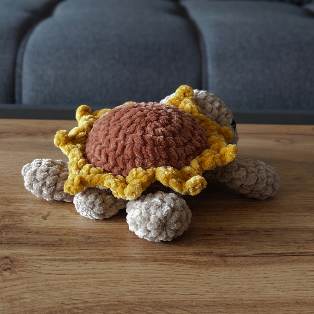 Sonnenblumen Schildkröte