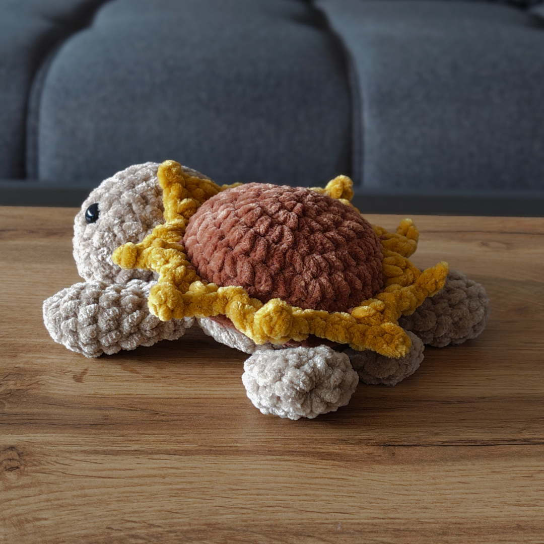 Sonnenblumen Schildkröte