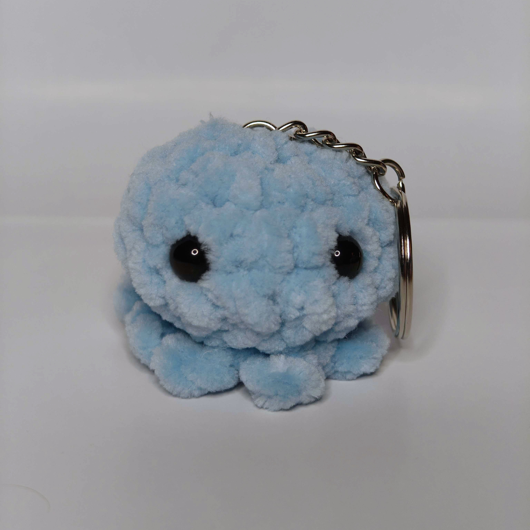 Mini Oktopus Schlüsselanhänger