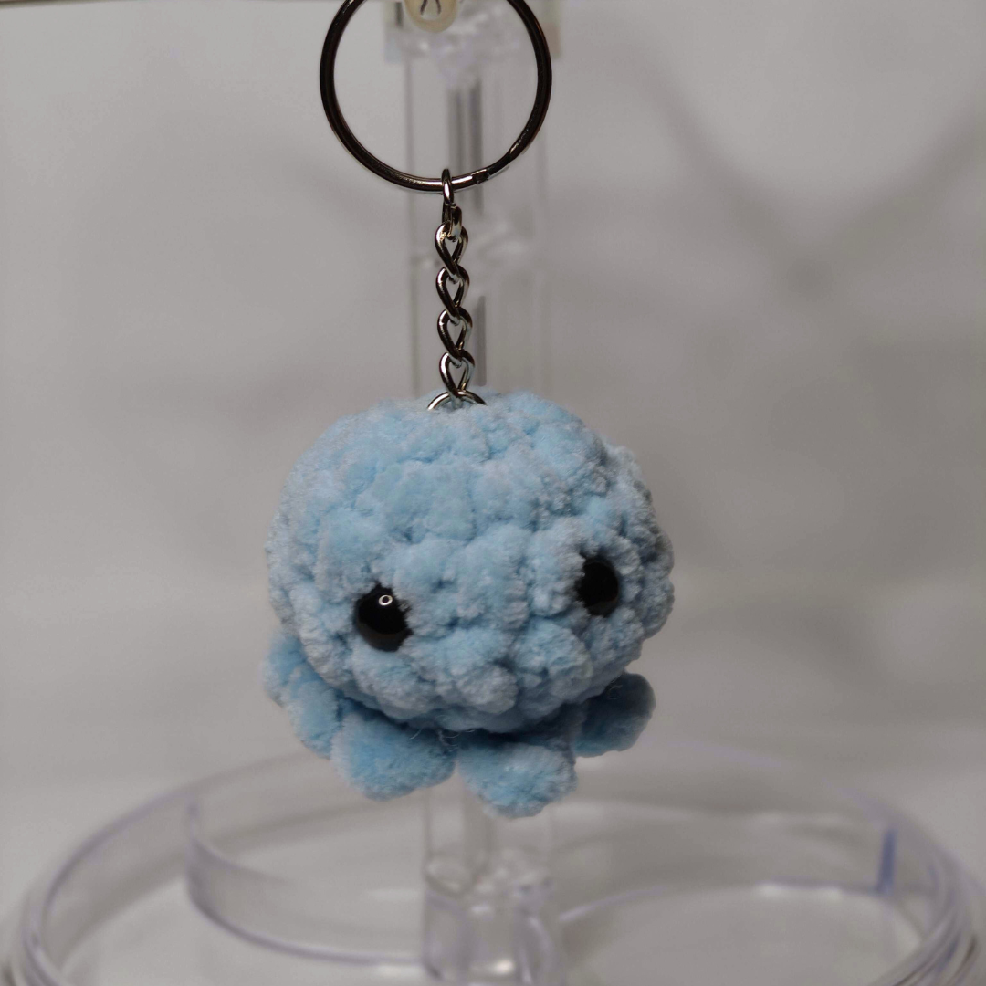 Mini Oktopus Schlüsselanhänger