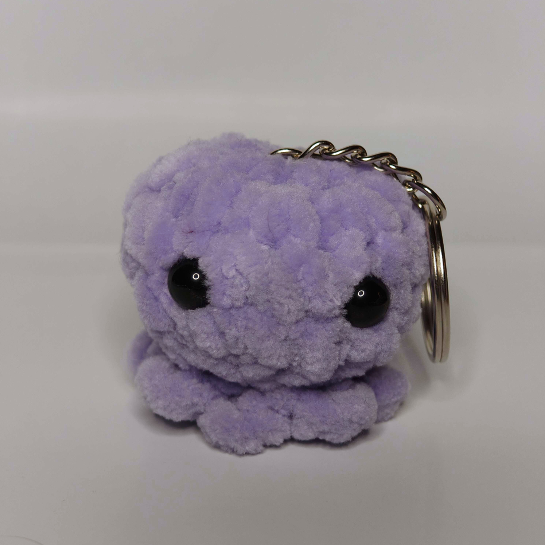 Mini Oktopus Schlüsselanhänger