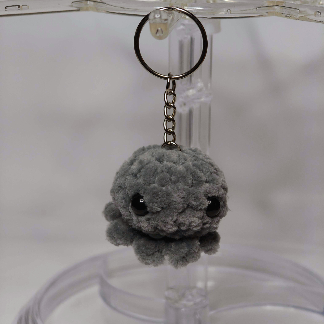 Mini Oktopus Schlüsselanhänger